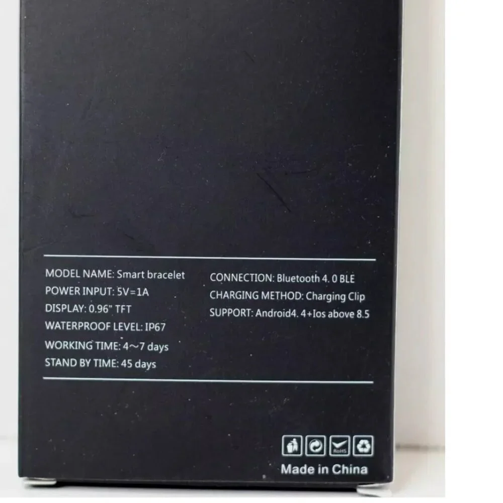 M7 Smart Band 7 Smart Bracelet Wellness Tracker New in Box‎